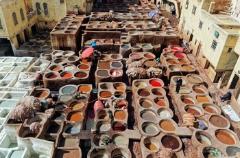 Garverier ved Chouara i Fes, Marokko - Foto: Fotografu, Unsplash