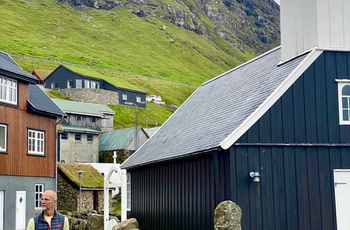 Færøerne, Vágar, Gásadalur Bygd