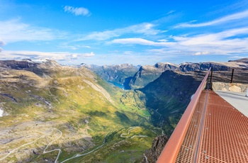 Geiranger Skywalk på Dalsnibba