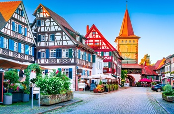 Byen Gengenbach i Schwarzwald