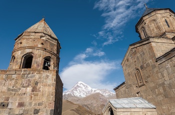 Gergeti Trinity Church i Georgien