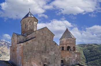 Gergeti Trinity Church i Georgien