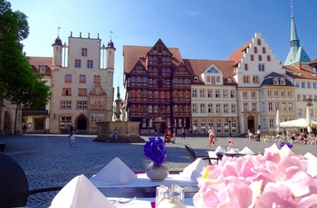 Van der Valk Hildesheim, Restaurant Gildehaus, Terrasse 2019