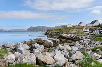 Gjesvær - lille fiskerby i det nordligste Norge