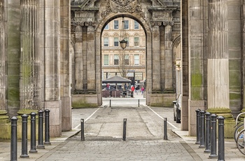 Geroge Square i Glasgow, Skotland