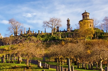 Kirkegården Necropolis ved Glasgow katedral, Skotland