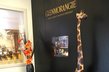 Giraffen på Glenmorangie Distillery er lidt deres varetegn