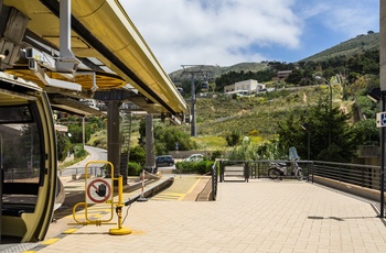 Gondolbane fra Trapani til Erice på Sicilien