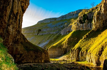 Gordale Scar i Yorkshire Dales National Park