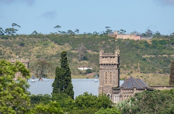 Fæstningstårn nær Grahamstown, Sydafrika