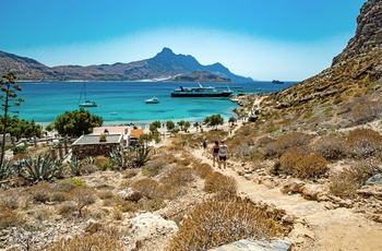 Gramvousa-øen ved Kreta - Grækenland