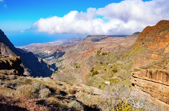 Valle del byen Agaete på Gran Canaria, Spanien