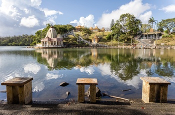 Grand Bassin - kratersø der er det helligste område for hinduer i Mauritius