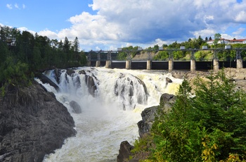 Vandfaldet Grand Falls Gorge er 70 meter højt og New Brunswicks største