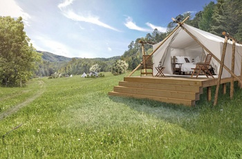 Glamping i Great Smoky Mountains, Deluxe