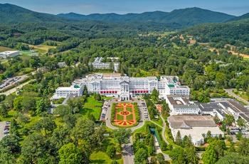 Greenbrier Resort i White Sulphur Springs gemmer på en stor bunker fra 1950érne - West Virginia
