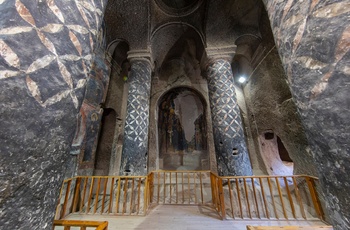 Gumusler kloster nær byen Niğde - Tyrkiet