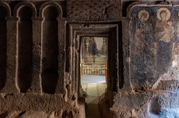 Gumusler kloster nær byen Niğde - Tyrkiet