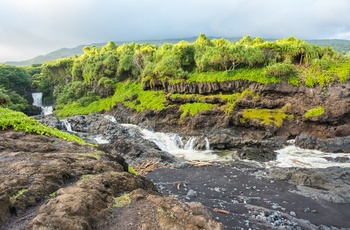 Seven Sacred Pools i Haleakalā National Park på Maui - Hawaii