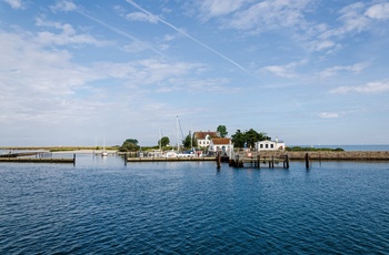 Halvøen Schleimünde i Schlei-fjorden - Slesvig-Holsten i Tyskland