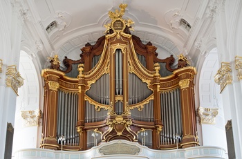 Orgel i St. Michaelis kirken i Hamburg, Tyskland