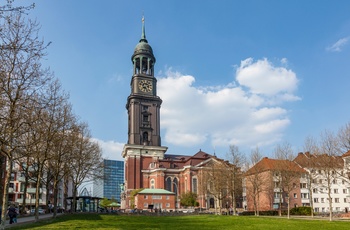 St. Michaelis kirken i Hamburg, Tyskland