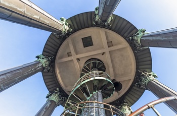 Tårnet i St. Michaelis kirken i Hamburg, Tyskland