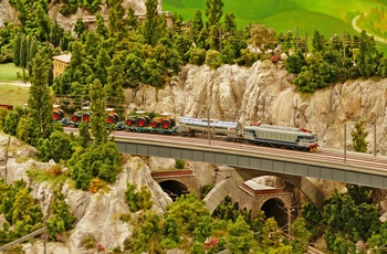 Modeljernbane Miniatur Wunderland i Hamburg, Tyskland