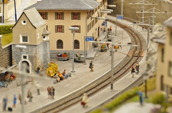 Modeljernbane Miniatur Wunderland i Hamburg, Tyskland