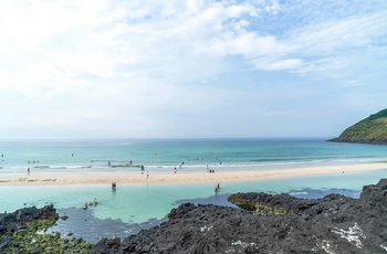 Hamdeok stranden på Jeju-øen - Sydkorea