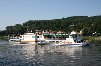 Flodbåd på Weser