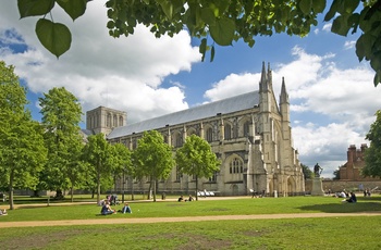 Winchester Katedral i Hampshire, England