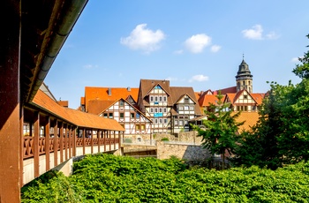 Idyl i Hannoversch Münden, Niedersachsen