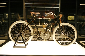 Udstilling i Harley-Davidson Museum i Milwaukee - Foto: Harley-Davidson Museum