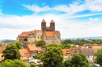 The Castle Hill, Quedlinburg, Harzen