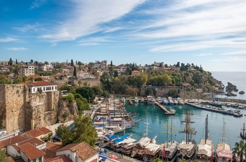 Havnen i Antalyas gamle bydel Kaleiçi - Foto: Ant Rozetsky, Unsplash