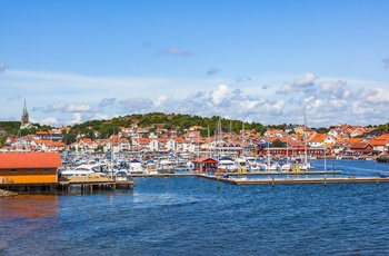 Havnen i Grebbestad, Sverige