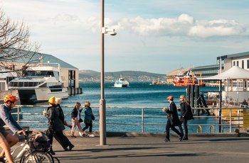 Havneområdet i Hobart på Tasmanien - Foto: Ziyao Xiong, Unsplash