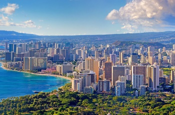 Hawaii på Oahu er hovedstaden på Hawaii