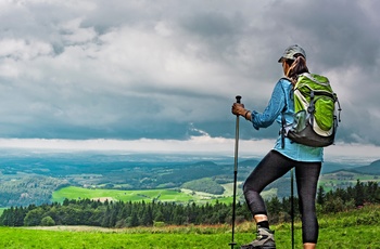 På vandring i UNESCO Bioreservatet Rhön  - Midttyskland