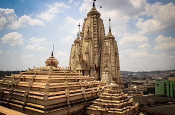 Hindu-tempel i Kampala - hovedstaden i Uganda