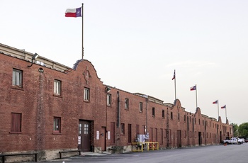 Historisk bygning ved Forth Worth Stockyards