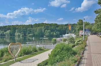 Lake Dieksee i Malente, Holstein