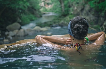 Varme kilder eller Hot Springs nær La Fortuna - Costa Rica