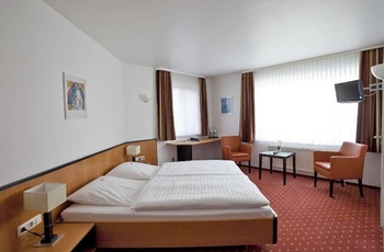 Hotel Am Braunen Hirsch i Celle, Tyskland - Dobbeltværelse