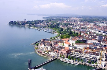 Hotel City Krone i Friedrichshafen - Luftfoto