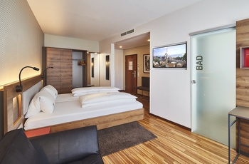 Hotel City Krone i Friedrichshafen - Premium dobbeltværelse