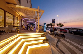 Hotel Riva del Sole i Cefalu på Sicilien - Restaurant
