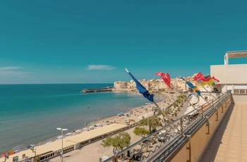 Hotel Riva del Sole i Cefalu på Sicilien - Udsigt