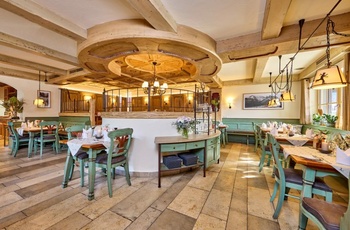 Hotel Zugspitze i Garmisch Partenkirchen, Sydtyskland - Restaurant - Fotograf Marc Gilsdorf
